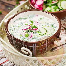 Окрошка (Квас + Говядина) Окрошка (Квас + Говядина)