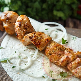 Шашлык из куриного филе Шашлык из куриного филе