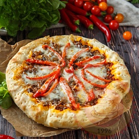 Пицца "Карне" с болгарским перцем (Острая)